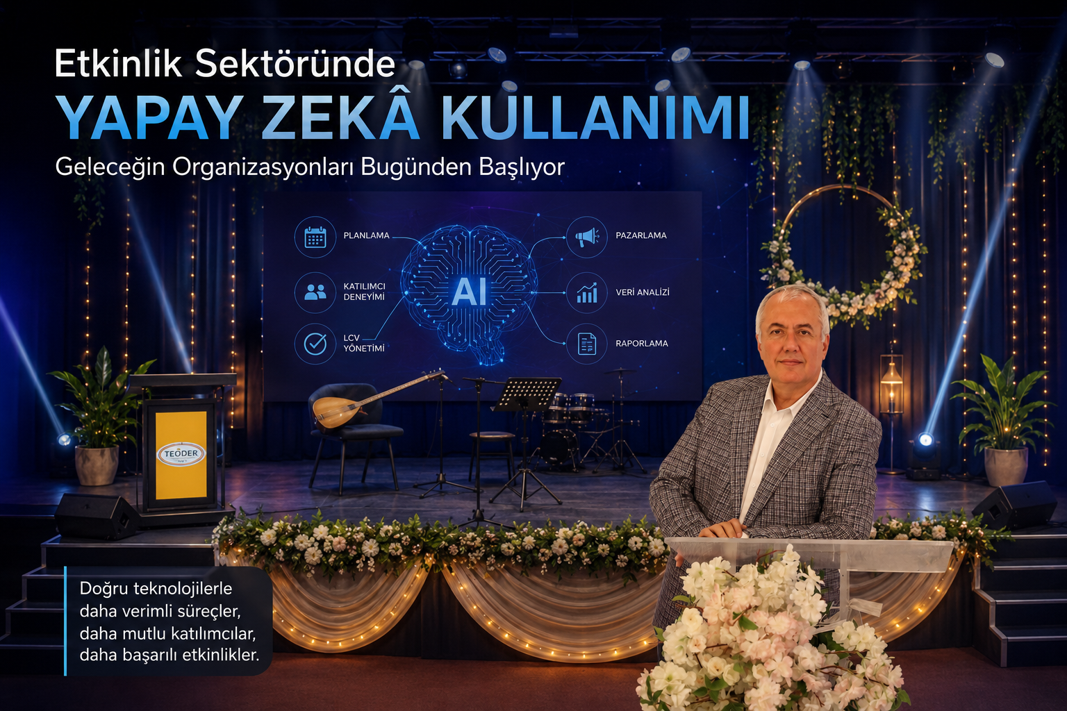 Etkinlik Sektöründe Yapay Zekâ Kullanımı: Geleceğin Organizasyonları Bugünden Başlıyor